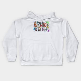 Art By Daniel Keith logo Kids Hoodie